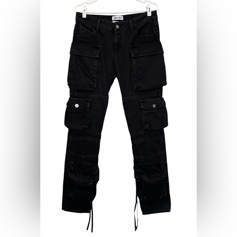 The Attico join us upstairs black jeans size 27 - Picture 4 of 8